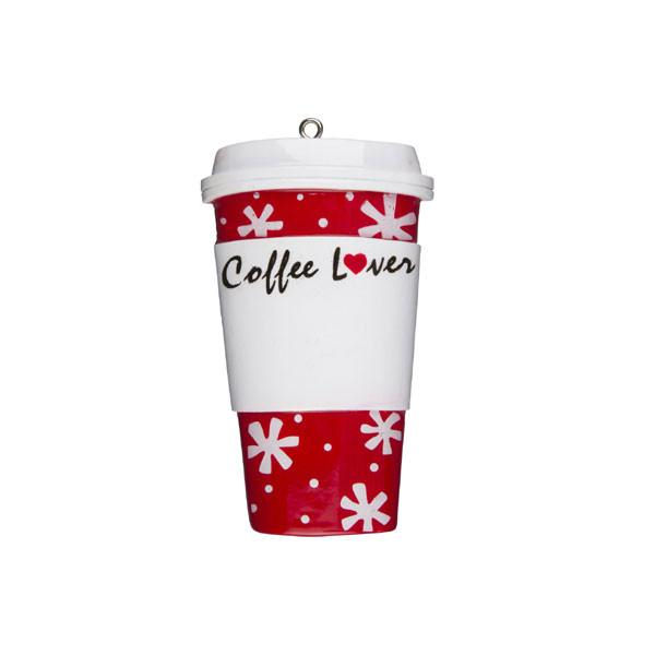 Item 459366 Coffee Lover Cup Ornament