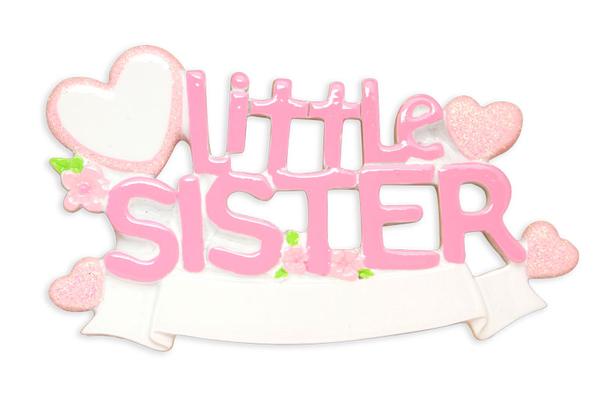 Item 459375 Lil Sister Ornament