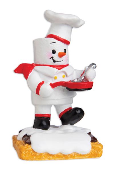 Item 459441 Marshmallow Chef Ornament