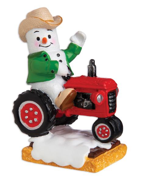 Item 459444 Marshmallow Farmer Ornament