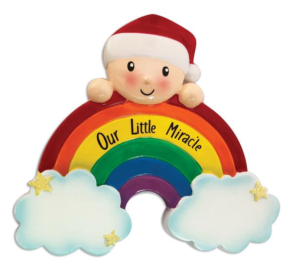 Item 459508 Rainbow Baby Ornament