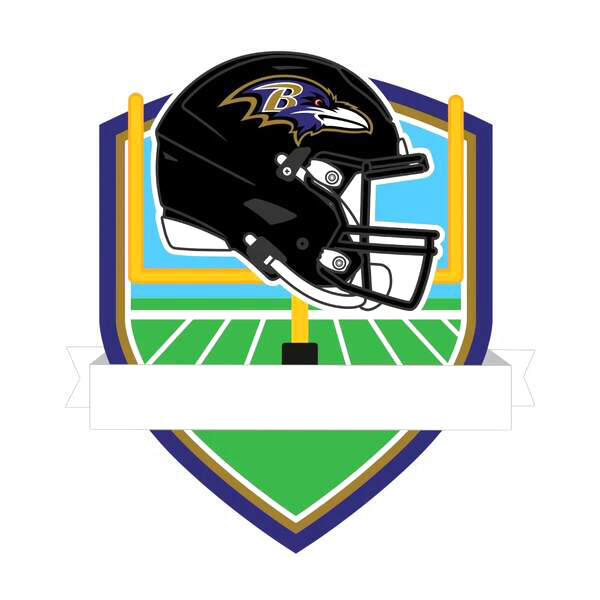 Item 459552 Baltimore Ravens Shield Ornament