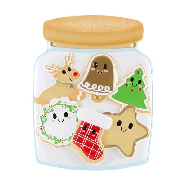 Item 459677 Cookie Family Of Six Ornament