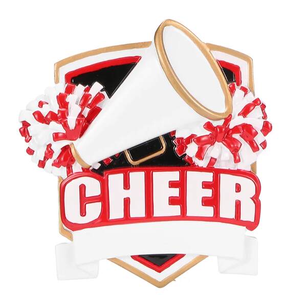 Item 459684 New Cheer Shield Ornament