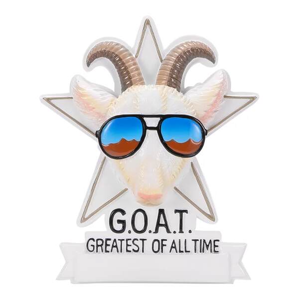 Item 459689 G.O.A.T. Ornament