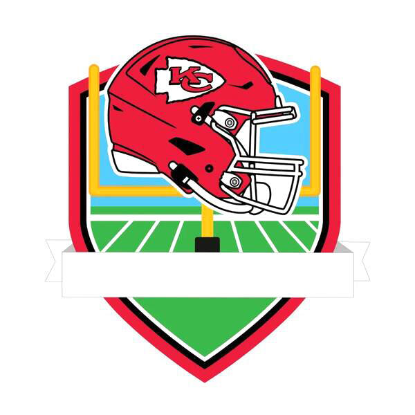 Item 459703 Kansas City Chiefs Shield Ornament