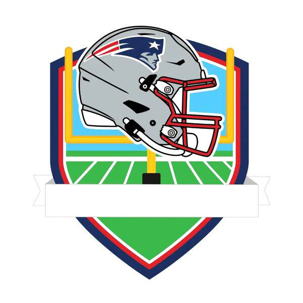 Item 459707 New England Patriots Shield Ornament