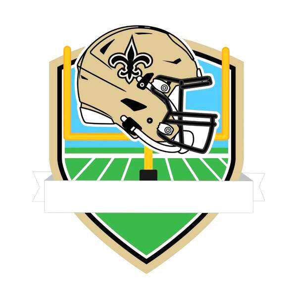 Item 459708 New Orleans Saints Shield Ornament