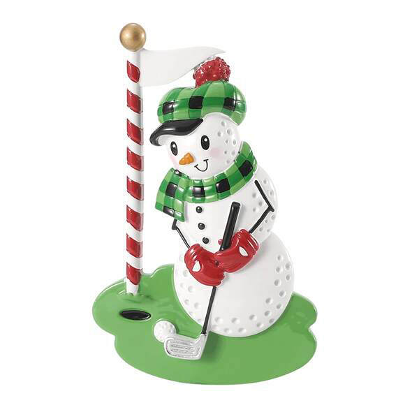 Item 459748 Golfball Snowman Ornament