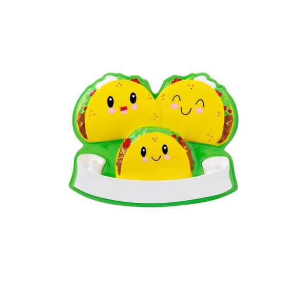 Item 459774 Taco Family Of 3 Ornament