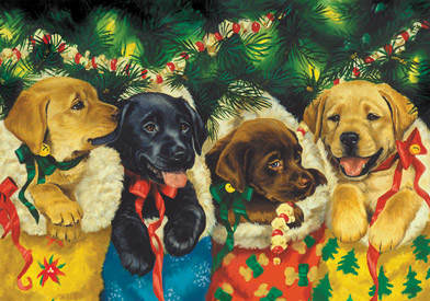 Item 473018 Puppies Advent Calendar
