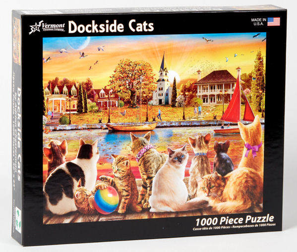 Item 473034 Dockside Cats Jigsaw Puzzle