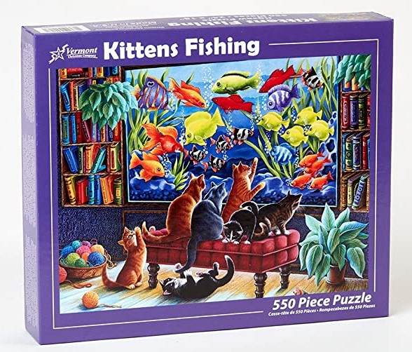 Item 473107 Kittens Fishing Jigsaw Puzzle