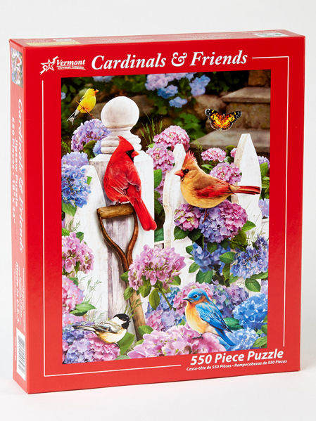 Item 473118 CARDINALS AND FRIENDS JIGSAW PUZZLE