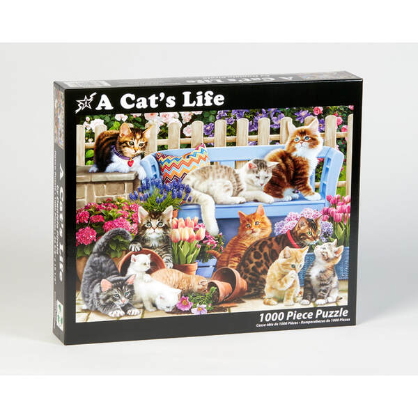 Item 473126 A Cat's Life Jigsaw Puzzle