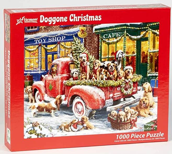 Item 473127 Doggone Christmas Jigsaw Puzzle