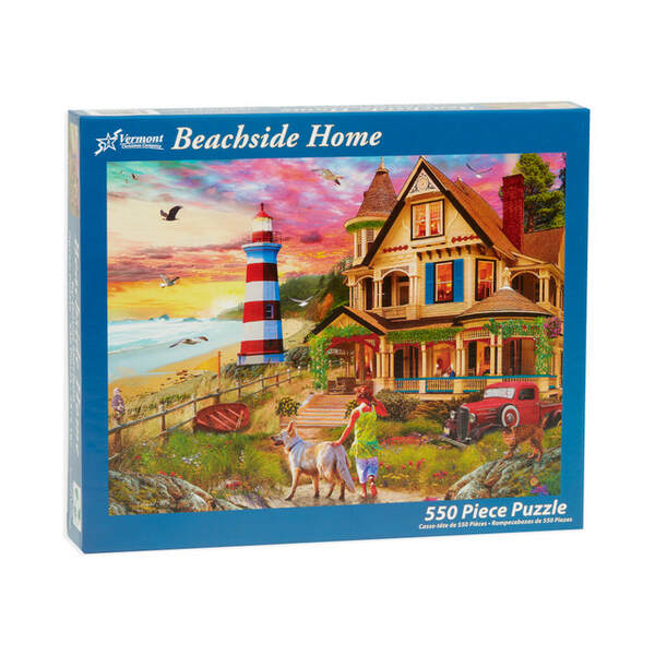 Item 473185 Beachside Home Jigsaw Puzzle 550pc