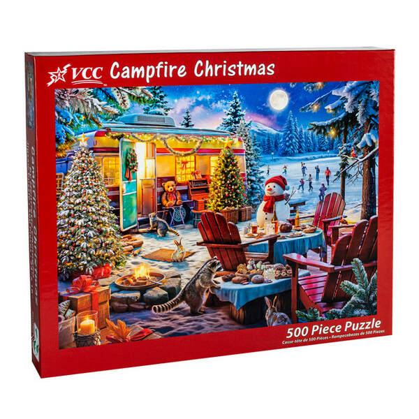 Item 473215 Campfire Christmas Jigsaw Puzzle