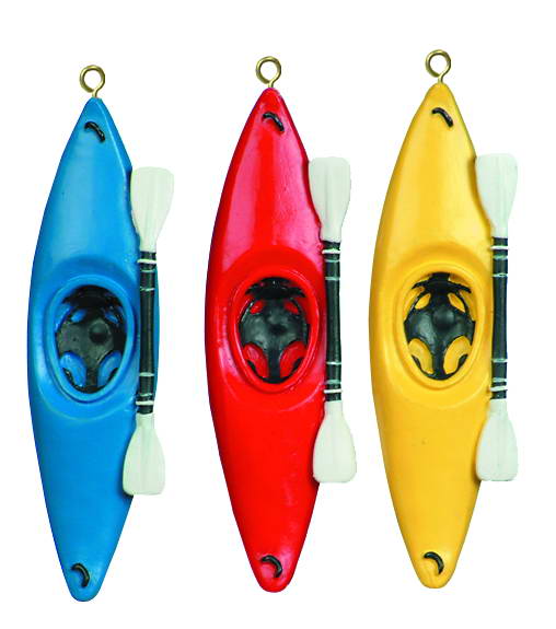 Item 483363 Whitewater Kayak Ornament