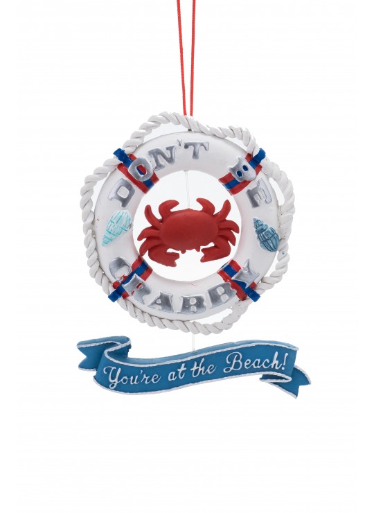 Item 484013 Don’t Be Crabby Ornament