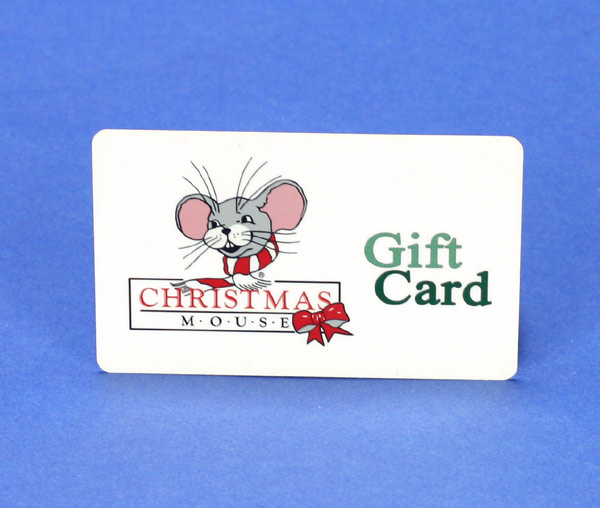 Item 500012 Christmas Mouse Gift Card