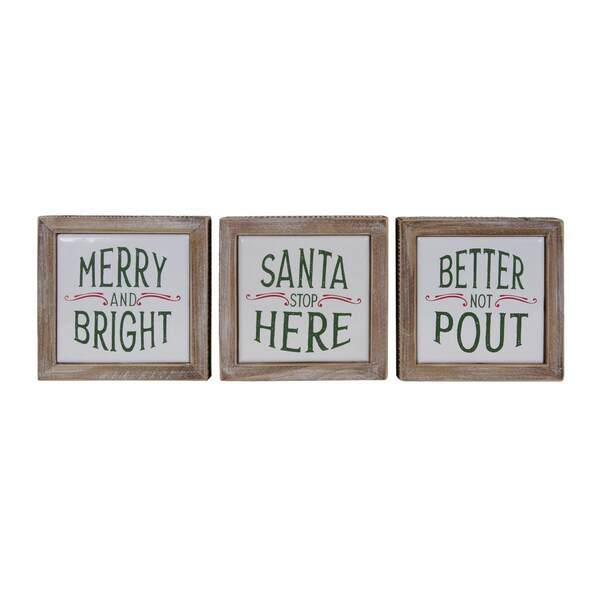Item 501099 Wood Metal Framed Block