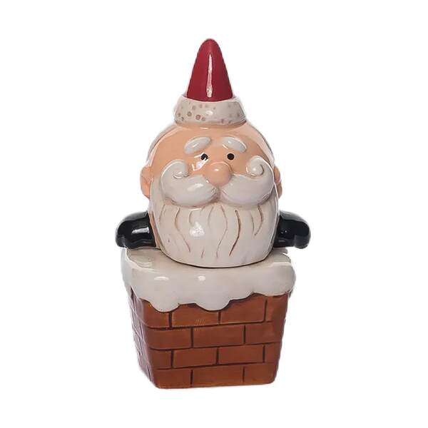 Item 501146 Santa Chimney Salt And Pepper Set