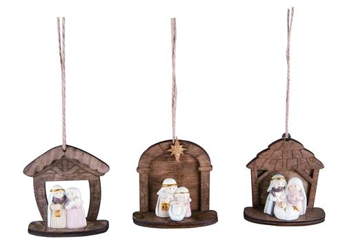Item 501149 Mini Nativity Ornament