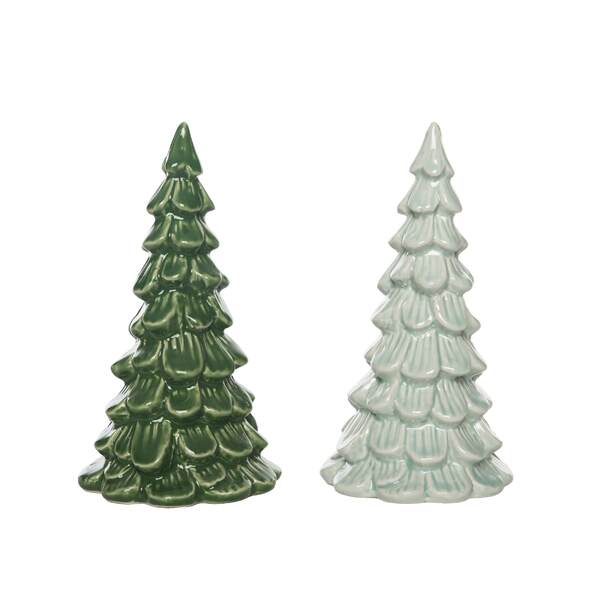 Item 501151 Medium Ceramic Irridescent Tree 