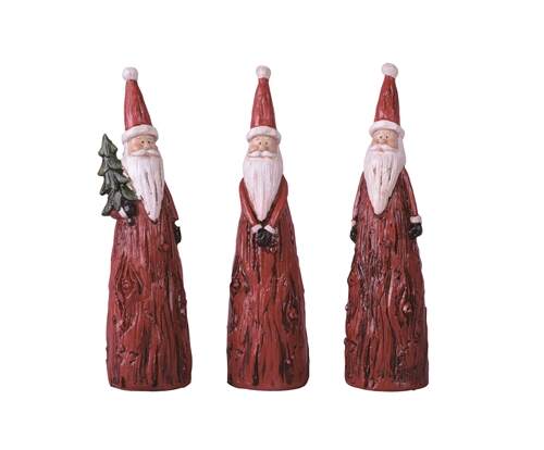 Item 501156 Wood Look Santa