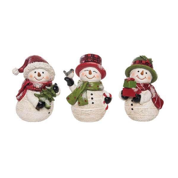 Item 501205 Cutie Snowman Figure