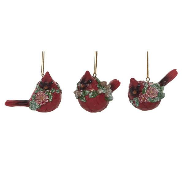 Item 501286 Cardinal With Wreath Ornament