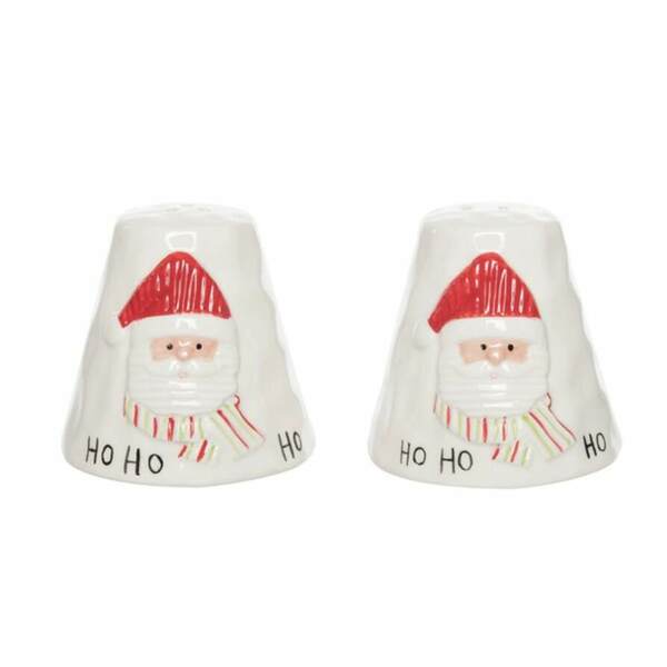 Item 501309 Jolly Santa Salt Pepper Shaker Set