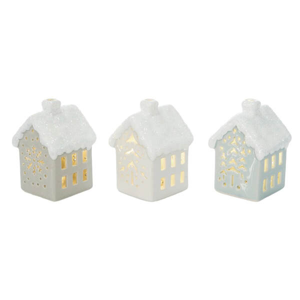 Item 501311 Mini Light Up Snowy House