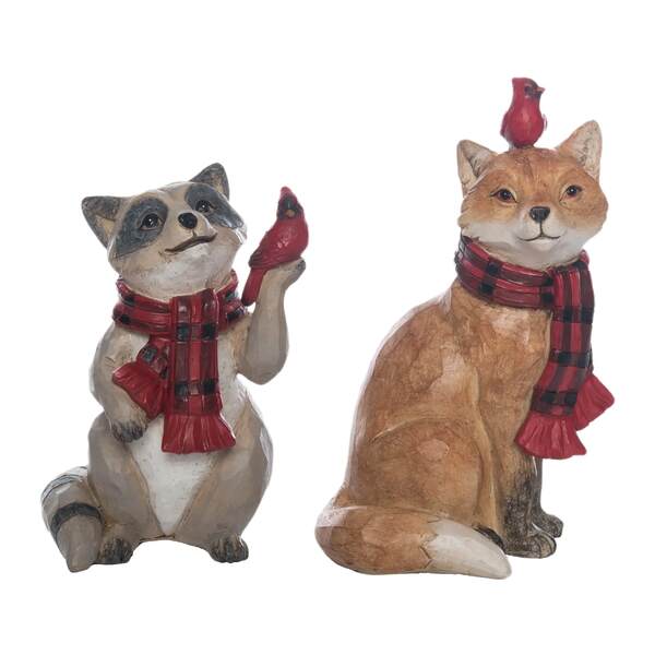 Item 501337 Woodland Holiday Animal Figure