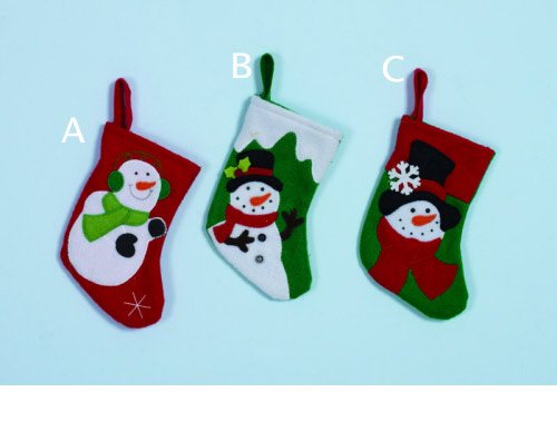 Item 501441 Snowman Stocking Ornament 