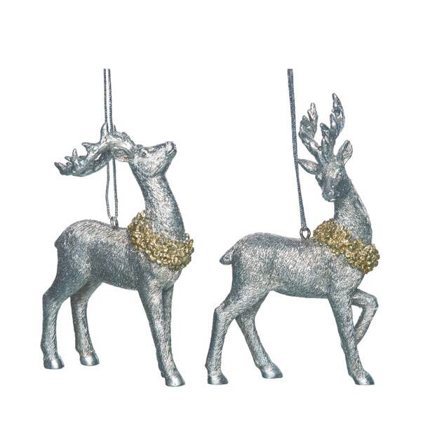 Item 501450 Elegant Reindeer Ornament