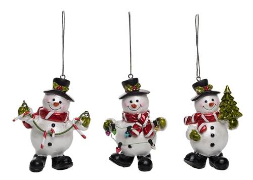 Item 501583 Jolly Snowman Ornament