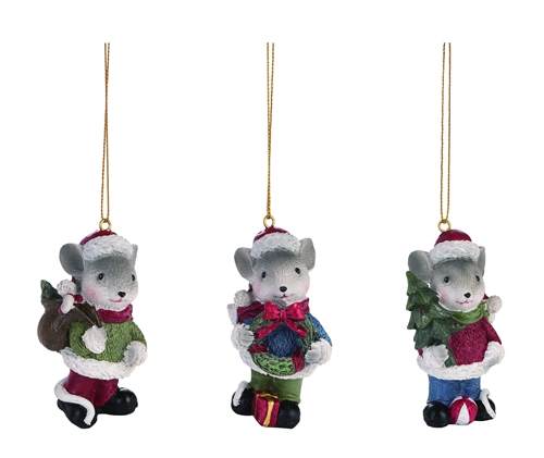 Mouse Ornament - Item 501627 | The Christmas Mouse