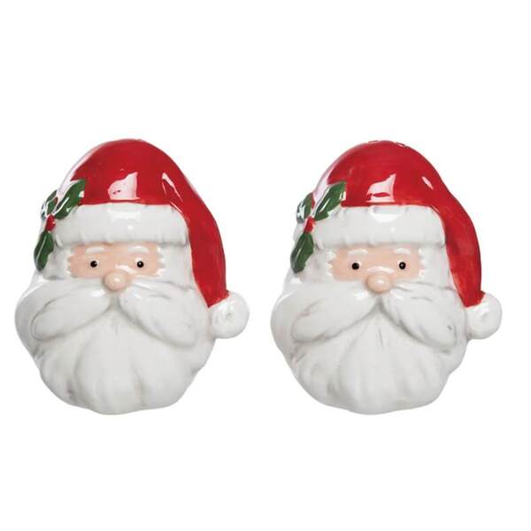 Item 501647 Santa Salt And Pepper Shaker Set