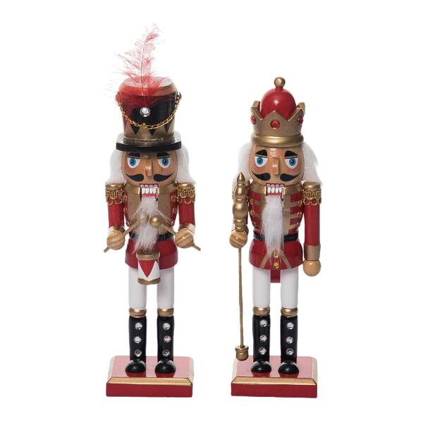 Item 501725 Wood Traditional Nutcracker