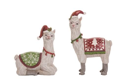 Item 501734 Merry Llama Figure