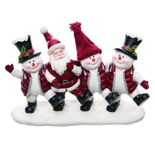Item 501840 Dancing Snowman/Santa Figure
