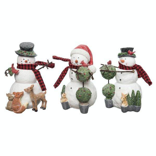 Item 501931 Busy Snowman Figure