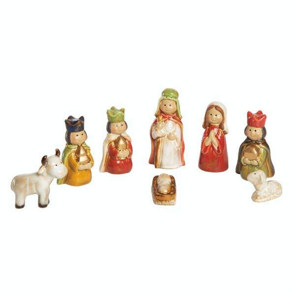 Item 501953 Mini Nativity Set of 8