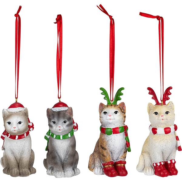 Item 502042 Christmas Kitty Ornament