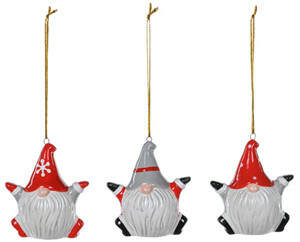 Item 505168 Ceramic Gnome Ornament