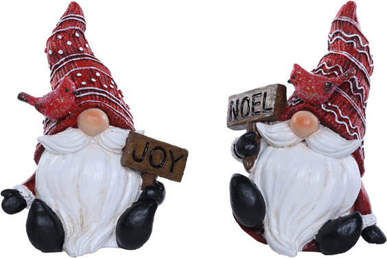 Item 505214 Joy/Noel Gnome Figure