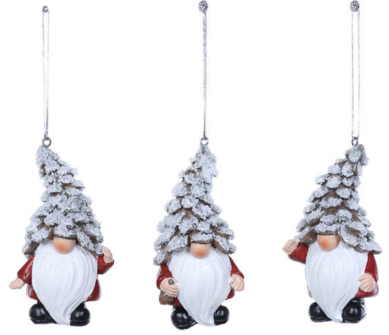 Item 505215 Pinecone Gnome Ornament