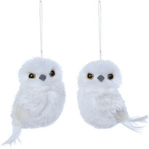 Item 505234 Fluffy Owl Ornament